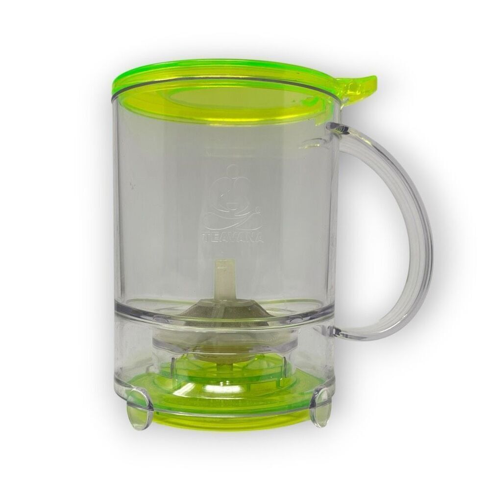 Teavana Perfect Perfectea Loose Leaf Tea Maker Brewer Steeper 16 oz Lime Green